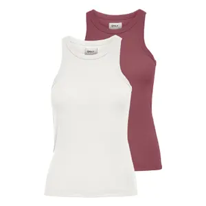 Camiseta mujer Only Lindsay (x2) image-0
