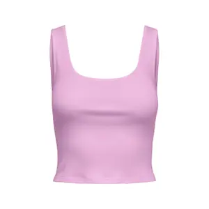 Women's sleeveless crop top Only onlkira image-0
