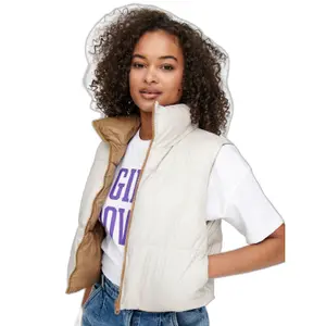 Doudoune courte réversible sans manches femme Only Onlricky otw image-5