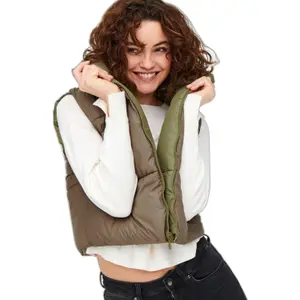 Doudoune courte réversible sans manches femme Only Onlricky otw image-4
