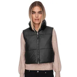 Doudoune courte réversible sans manches femme Only Onlricky otw image-1