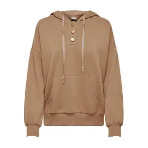 Sweatshirt för kvinnor Only onlglam placket image-0