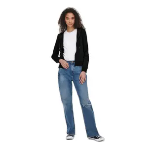 Sweatshirt été à capuche zippé femme Only Onlfeel image-2