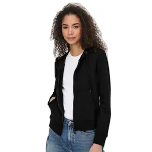 Sweatshirt été à capuche zippé femme Only Onlfeel image-4