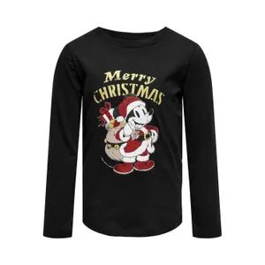Girl's long sleeve top Only kondisney christmas image-0