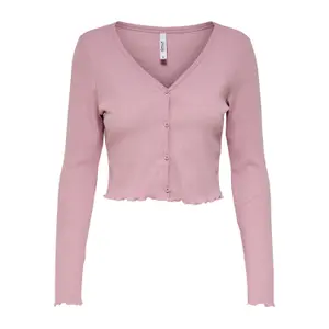 Damen-Crop-Top mit Knopfleiste Only onlkenya life image-0