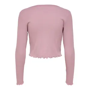 Damen-Crop-Top mit Knopfleiste Only onlkenya life image-1
