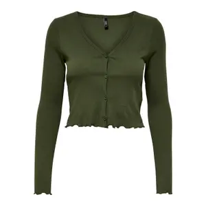 Damen-Crop-Top mit Knopfleiste Only onlkenya life image-0