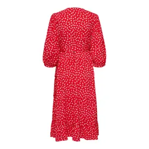 Vestido cruzado tejido 3/4 para mujer Only Olivia image-2