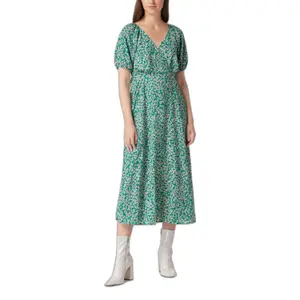 Midi-Wickelkleid für Damen Only onlfuchsia life image-1
