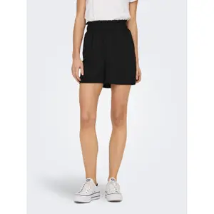 Shorts mit hoher Taille gerafft Frau Only Divya image-1