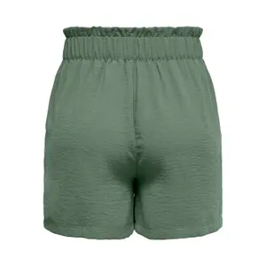 Shorts mit hoher Taille gerafft Frau Only Divya image-4