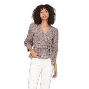 Women's 3/4 wrap top Only onlsarah image-2