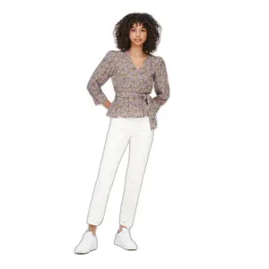 Women's 3/4 wrap top Only onlsarah image-4