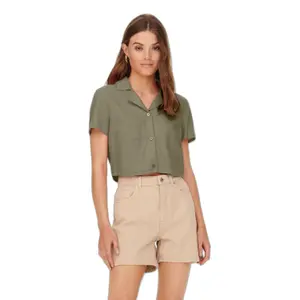 Woman's shirt Only onlcaro linen image-1