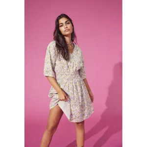 Frauen-Rock Only onlsarah 2/4 smock v-neck dress ptm image-2