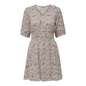 Frauen-Rock Only onlsarah 2/4 smock v-neck dress ptm image-0