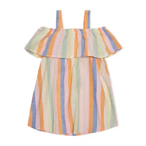 Girl's dress Only kmgstella stripe strap image-0