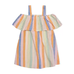 Girl's dress Only kmgstella stripe strap image-1