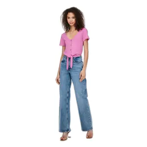 Damen-Top mit Schleife Only onlbella image-3