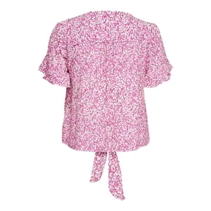 Kurzärmeliges Button-Down-Oberteil für Frauen Only onlmalle image-1