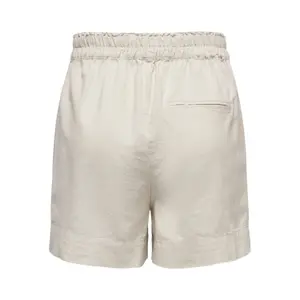 Short en mélange de lin taille haute femme Only Tokyo image-2