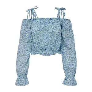 Langärmeliges Damen-Crop-Top Only onlstar image-0