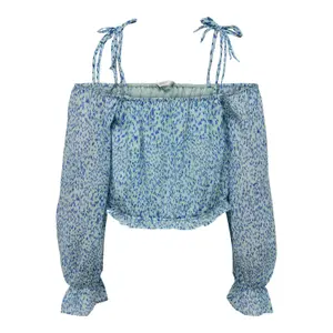 Langärmeliges Damen-Crop-Top Only onlstar image-6