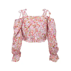 Langärmeliges Damen-Crop-Top Only onlstar image-4