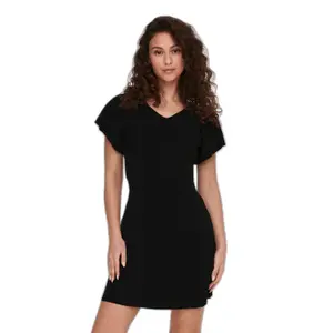 Vestido de punto con cuello de pico Only Leelo image-1
