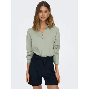Weites Langarmshirt Frau Only Theis image-3