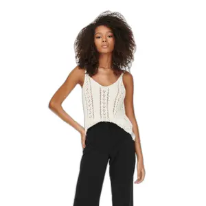 Strikket tanktop til kvinder Only Lyzet Life image-1