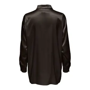 Los geweven satijnen hemd voor vrouwen Only Onlvictoria image-5