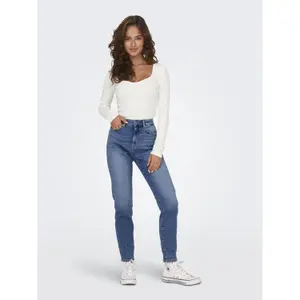 Women's high-waisted stretch jeans Only Emily image-1