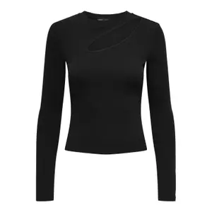 T-shirt de manga comprida feminina Only Nussa Noos image-0