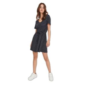 Short v-neck dress for women Only JRS May image-3