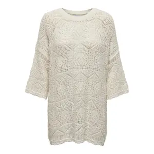 Jersey suelto de mujer con cuello 3/4 Only Lbeachie Life image-0