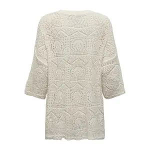 Jersey suelto de mujer con cuello 3/4 Only Lbeachie Life image-1