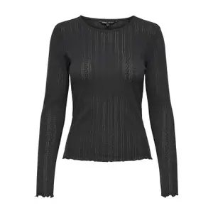 Dames-T-shirt met lange mouwen Only Carlotta image-0