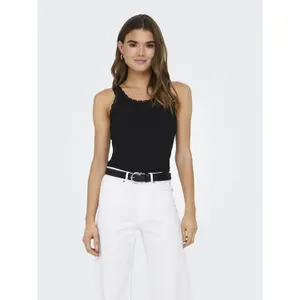 Camiseta de tirantes mujer Only Sharai Lace image-1