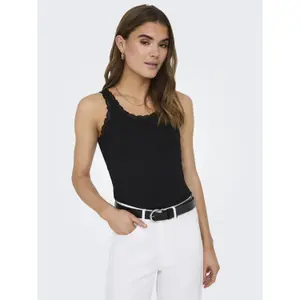 Camiseta de tirantes mujer Only Sharai Lace image-2