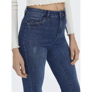 Calças de ganga skinny de cintura alta para mulher Only Rose image-4