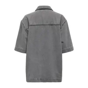 Camicia di jeans oversize a maniche corte donna Only Sophie image-1