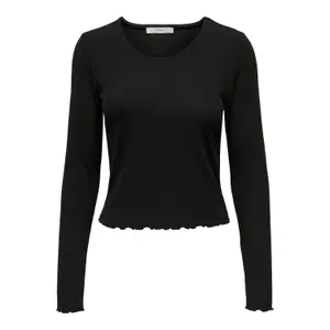 Camiseta de mujer de manga larga y cuello redondo Only Emma image-0