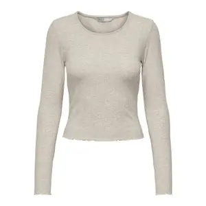 Camiseta de mujer de manga larga y cuello redondo Only Emma image-0