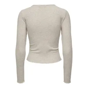 Camiseta de mujer de manga larga y cuello redondo Only Emma image-3