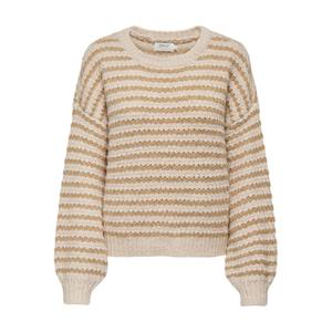 15306924-4340820-pull-manches-longues-femme-only-onlann-structure-tructure-knt-pumice-stone-irish-cream-melange