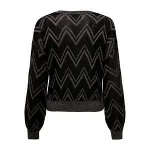 Pull manches longues femme Only Onlnicole Life Glitter Knt image-1