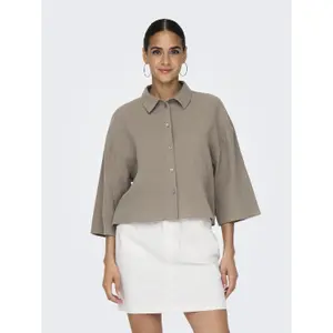 Camisa 3/4 para mulher JDY Theis Life image-1