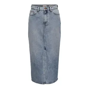Jeansrock Frau Only Onlayoe HW Front Slit Midi image-0